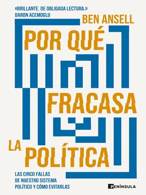 cover image of Por qué fracasa la política